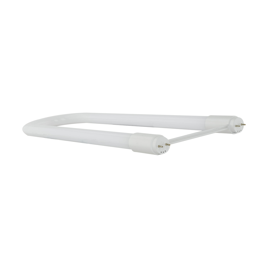 13 Watt T8 U-Bend LED; 50000 Hours; Medium bi-pin base; 2000 Lumens; 4000K; Type A/B; Ballast Dependent or Ballast Bypass; Single or Double Ended Wiring