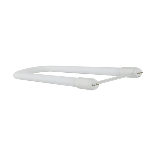 13 Watt T8 U-Bend LED; 50000 Hours; Medium bi-pin base; 2000 Lumens; 4000K; Type A/B; Ballast Dependent or Ballast Bypass; Single or Double Ended Wiring