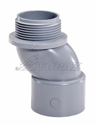 2" Schedule 40 PVC Meter Offset