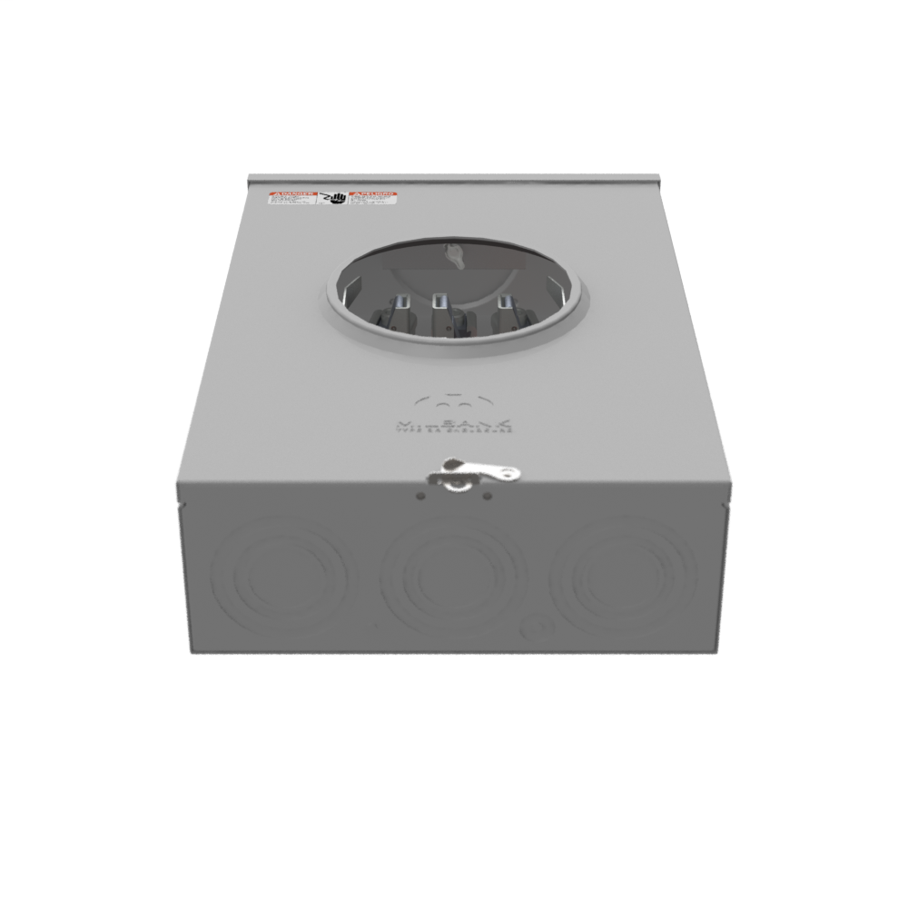 7 Terminal Ringless Large Closing Plate Quadplex Ground Lever Bypass Stainless Steel Hasp
