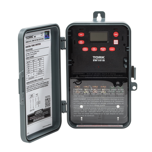 7 Day Digital 1CH 40A 120-277V SPST