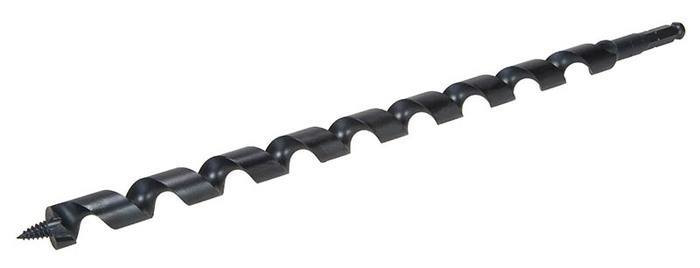 9/16" X 18" Nail Eater® Extreme Black Utility Auger Bits