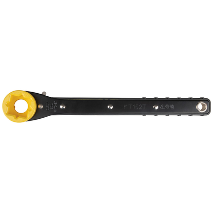 4-in-1 Lineman's Slim Ratcheting Wrench
