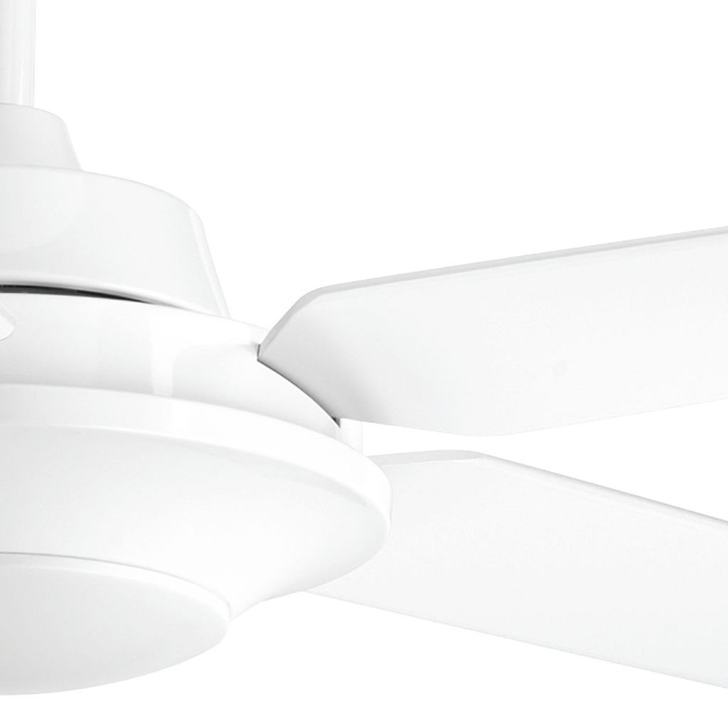 54" White LED 5 Blade Fan