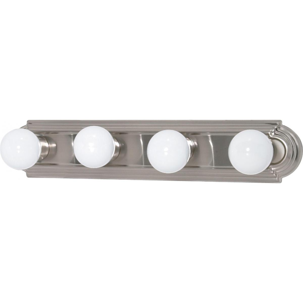 4 Light - 24" - Vanity - Racetrack Style, Color retail packaging