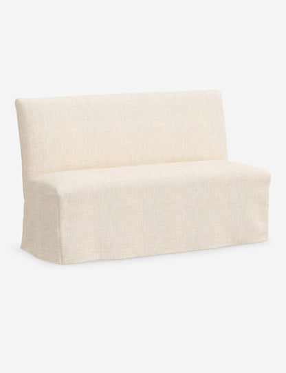 Haddan Slipcover Dining Bench