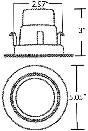 72607, LED Recessed Lighting Retrofit Kit