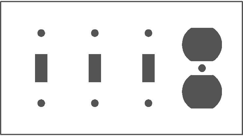 86554, Wallplate