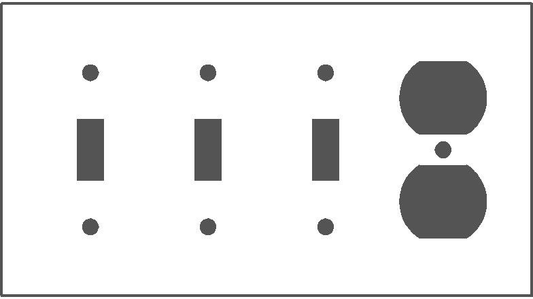 86554, Wallplate