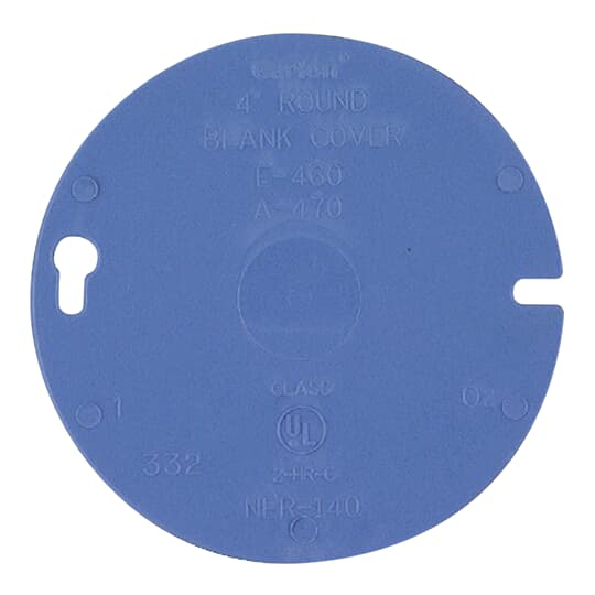4 INCH RND CEILING COVER BLANK