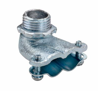 3/8" 90° BX-Flex, NM & MC Cable Duples Connector