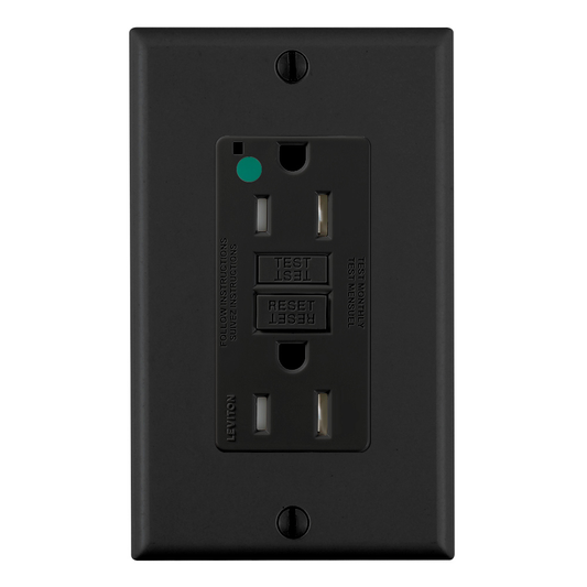 15 Amp SmartlockPro® GFCI Receptacle/Outlet, Hospital Grade, Tamper-Resistant