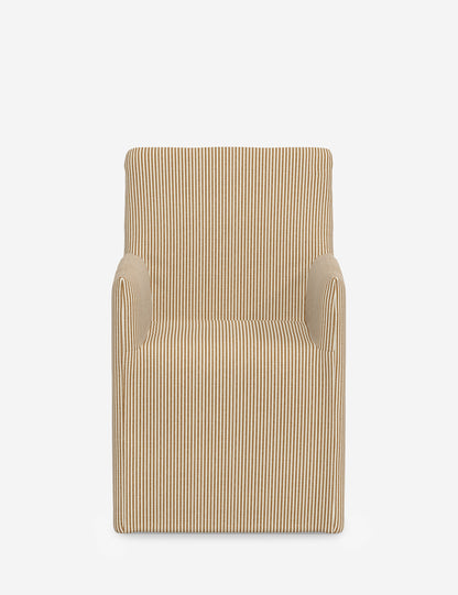 Haddan Slipcover Dining Arm Chair
