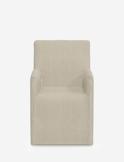 Haddan Slipcover Dining Arm Chair