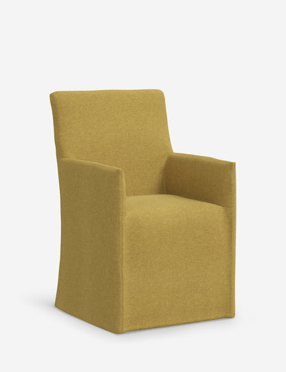 Haddan Slipcover Dining Arm Chair
