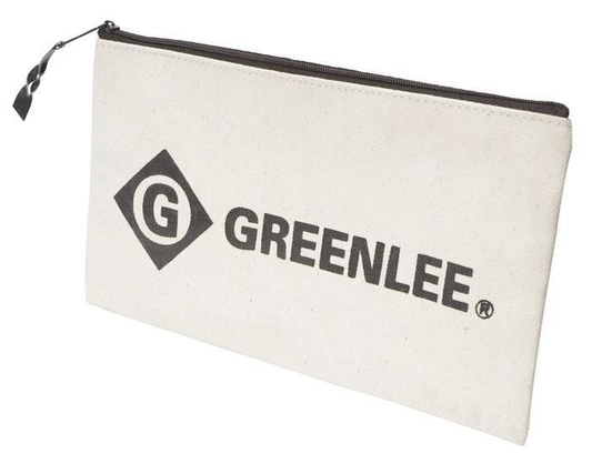 12" Canvas Zipper Bag