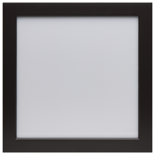 18.5 watt; 9" Flush Mount LED Fixture; 3000K; Square Shape; Bronze Finish; 120 volts