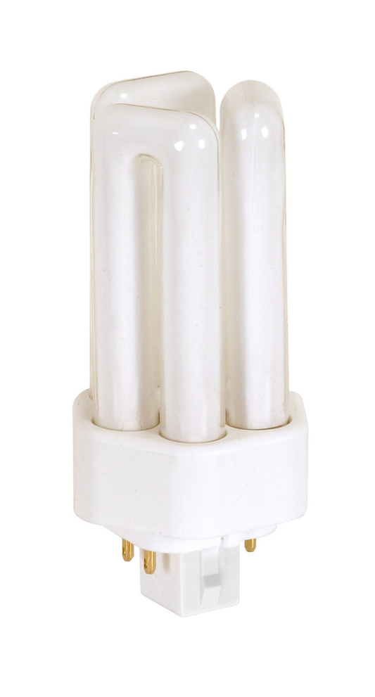 13 Watt; pin-based Compact Fluorescent; 2700K; 82 CRI; GX24q-1 (4-Pin) base