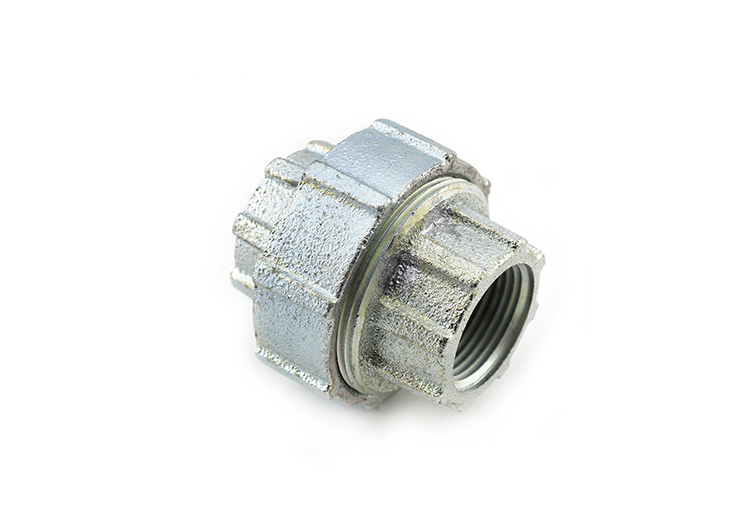 3-Piece Raintight Conduit Coupling, 1", Iron for Wet Locations