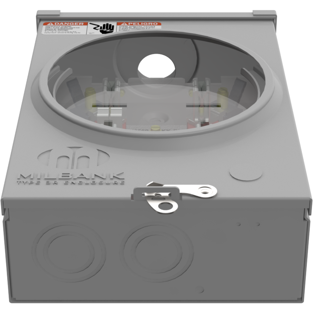 5 Terminal Ringless 1.25 In Hub Horn Bypass 7-8 In Barrel Lock Ground With Bracket Provision