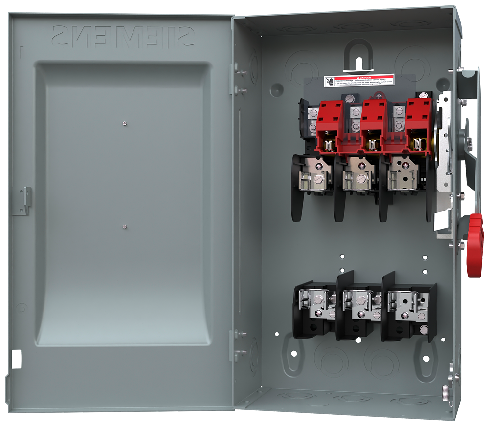 30A 3P 600V 3W FUSED HD TYPE 1