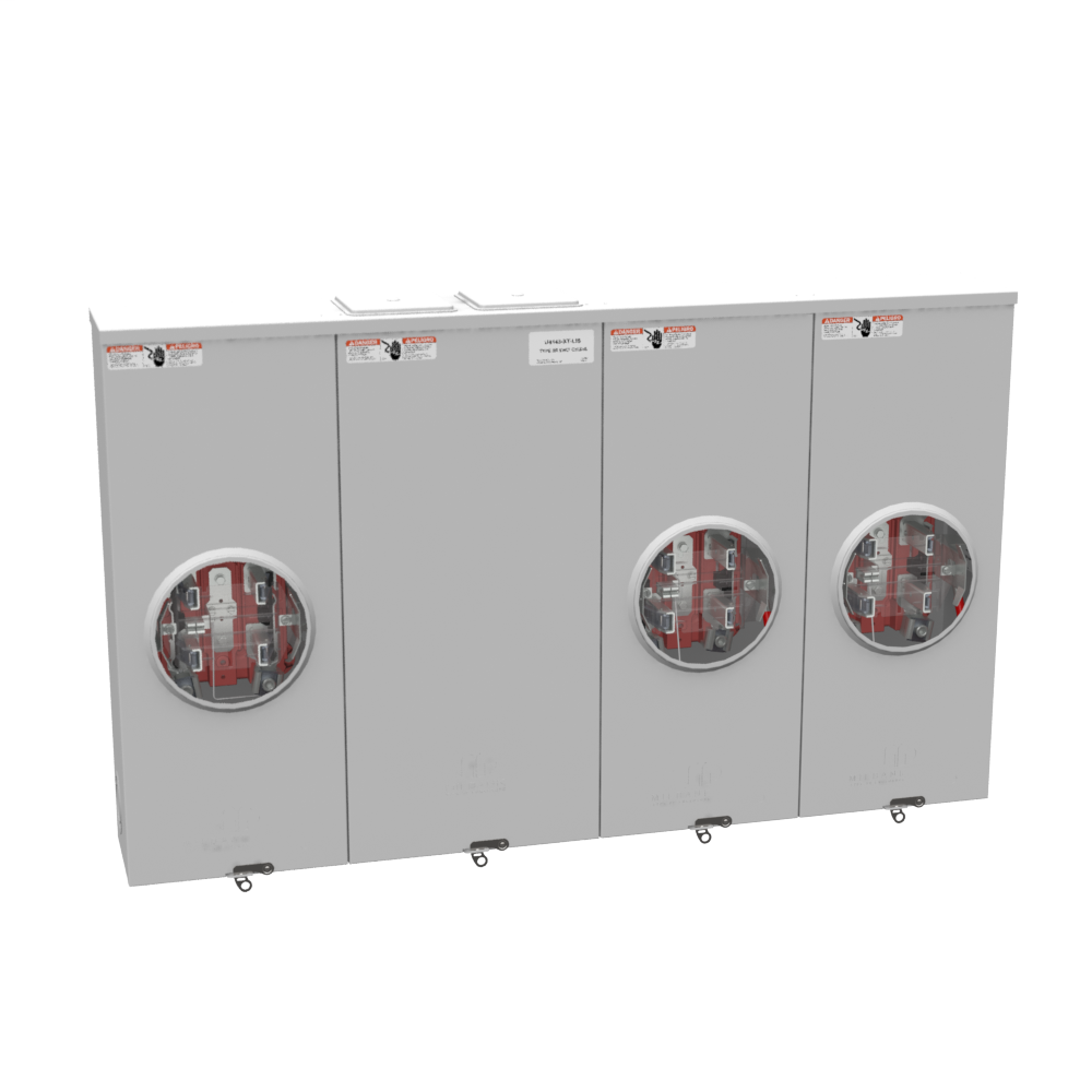 5 Terminal Ringless 2 Large Closing Plates Lever Bypass 3 Position Long Island Lighting Company