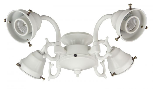 4 Light LED Ceiling Fan Fitter - F440-OB-LED