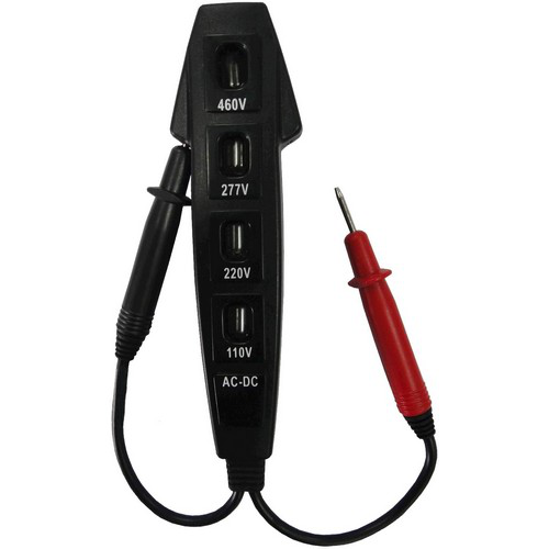 4 Way Circuit Tester 110-220-277-460 Volts AC/DC