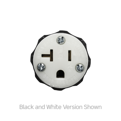 20 Amp, 125 Volt, Straight Blade Connector, Industrial Grade