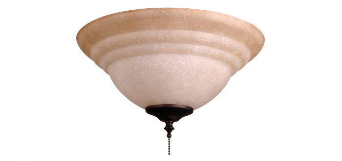 2 Light Bowl Fan Light Kit - ELKT126-11