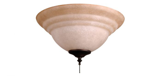 2 Light Bowl Fan Light Kit - ELKT126-11