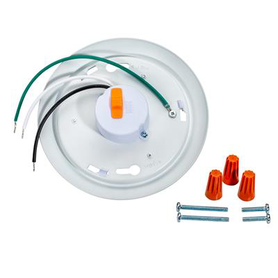 8W LED Surface Mount Disk Light - CCT Selectable, 4”