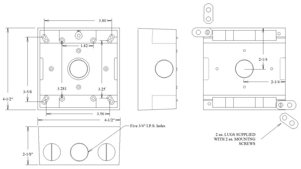 30254, Weatherproof Box
