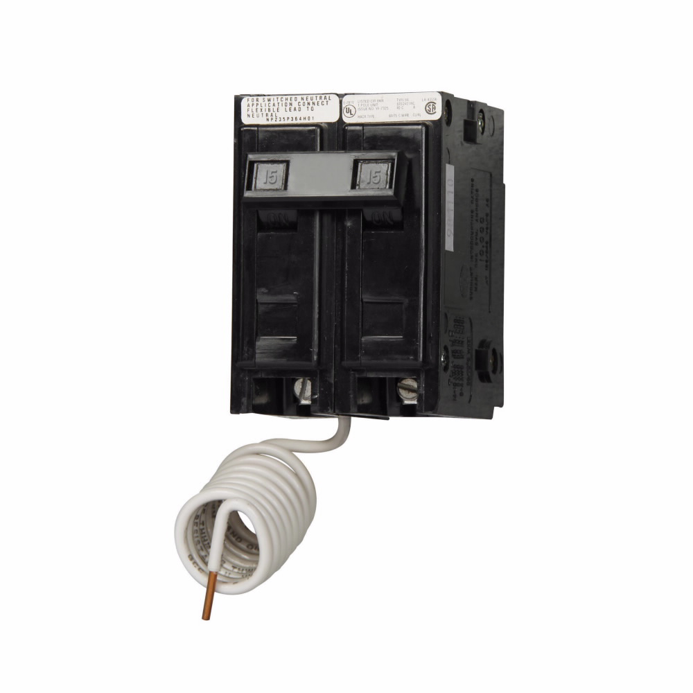 15A Quicklag Bolt on 2P 120/2, Black