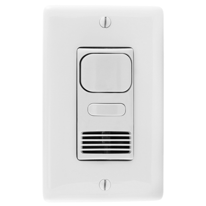 Adaptive Dual Technology Wall Switch with 1 Relay & 1000 sq. ft.