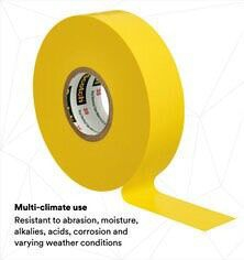 35-3/4X66FT-YL, Electrical Tape