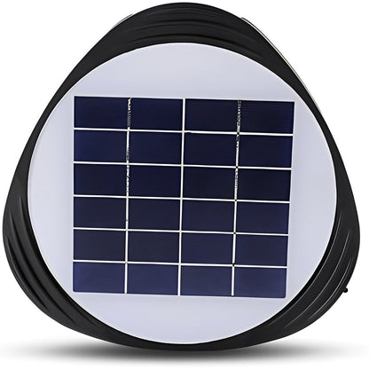 Waterproof LED Black Modern Solar Outdoor Wall Lights Wall Lamp