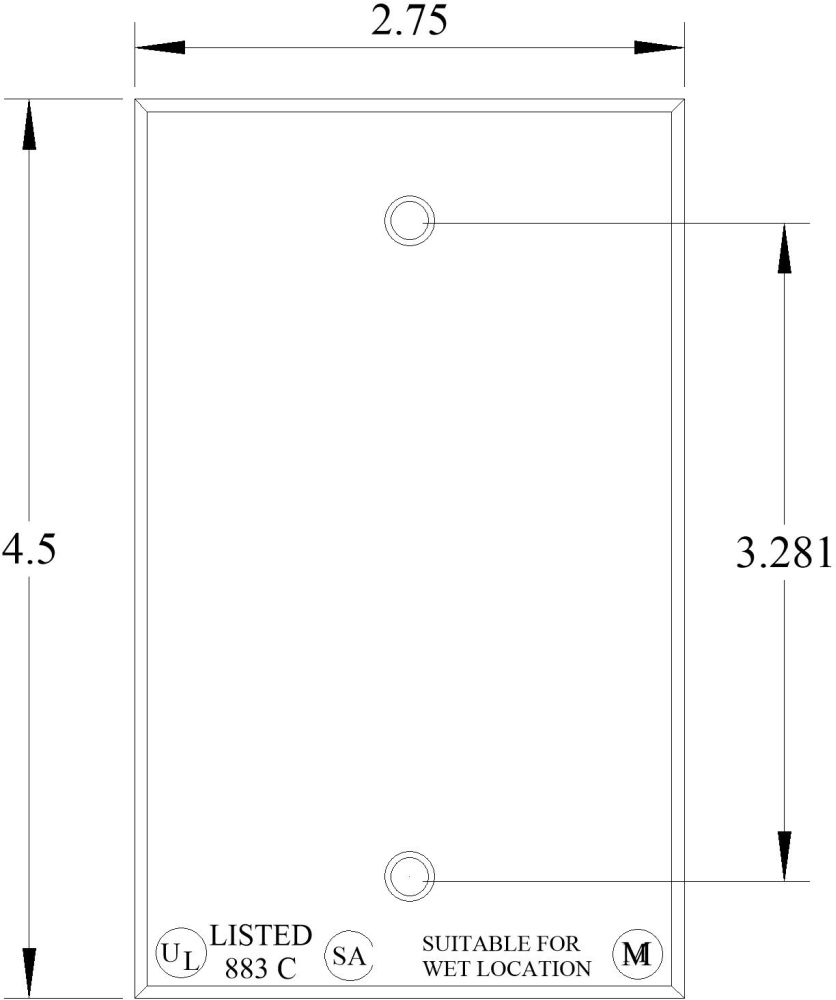 30278Z, Weatherproof Device Box Cover