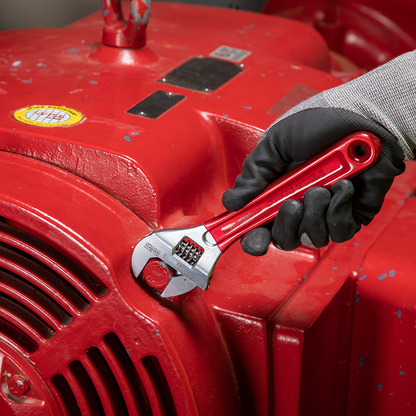 Adjustable Wrench, Extra Capacity 8-Inch