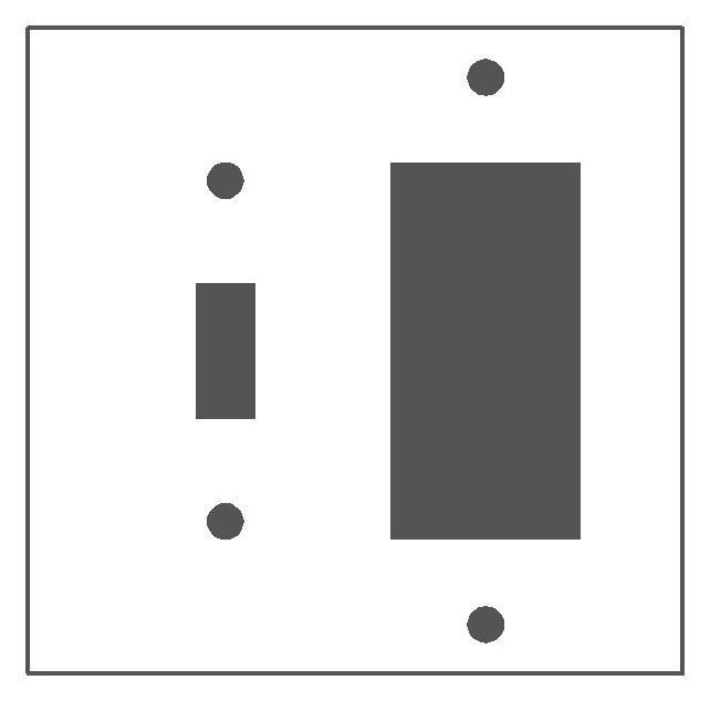 64432, Wallplate
