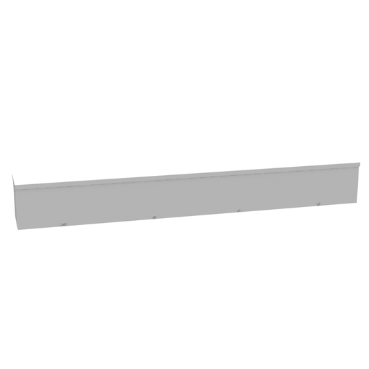 6x48x6 Screw Cover Wireway Type 3R UL Listed Steel KOs ANSI 61 Gray Quad D KO For Lock