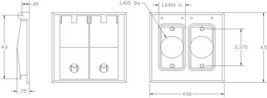30461, Weatherproof Device Box Cover