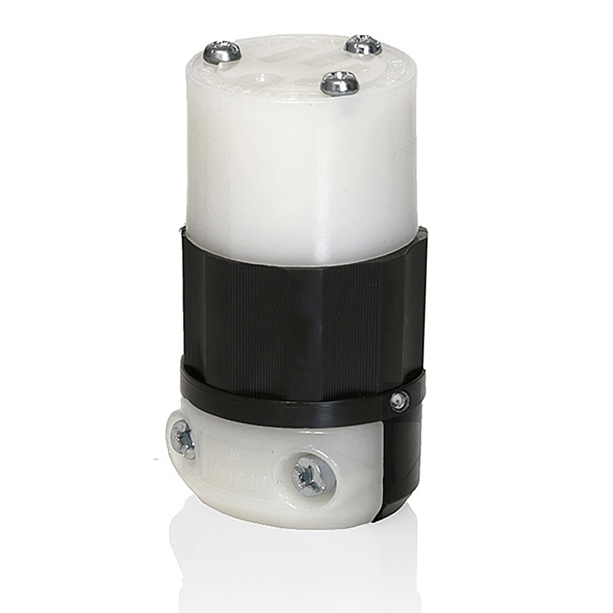 15 Amp, 125 Volt, Straight Blade Connector, Industrial Grade