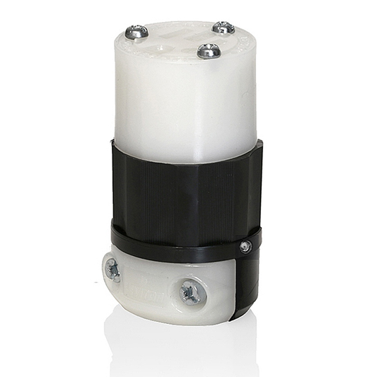 15 Amp, 125 Volt, Straight Blade Connector, Industrial Grade