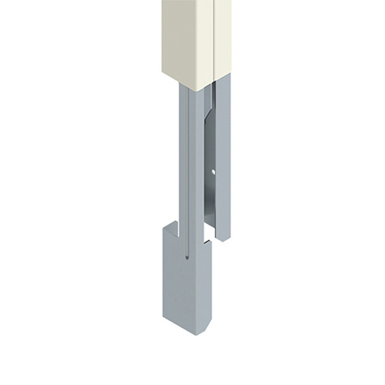25DTC-E5 - 25DTC Series Blank Steel Tele-Power Pole Extender