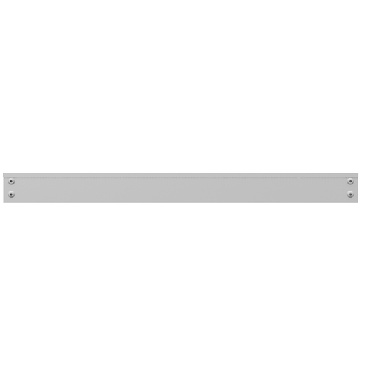 4X48x4 Screw Cover Wireway Type 3R UL Listed Steel No Knockouts ANSI 61 Gray Quad D Knockout For Lock