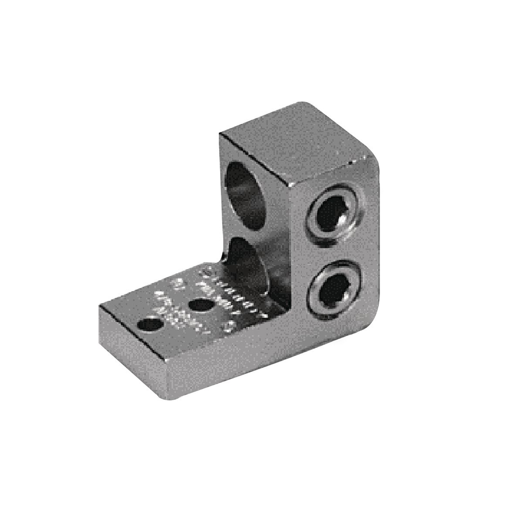 Aluminum Universal Terminal, 2 Hole, 4/0 AWG-500 kcmil