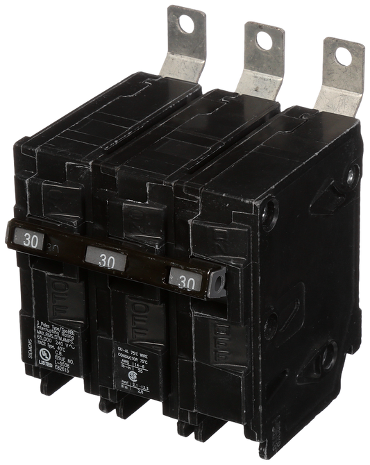 BREAKER 30A 3P 240V 65K HBL