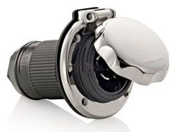 5050, Straight Blade Power Single Receptacle