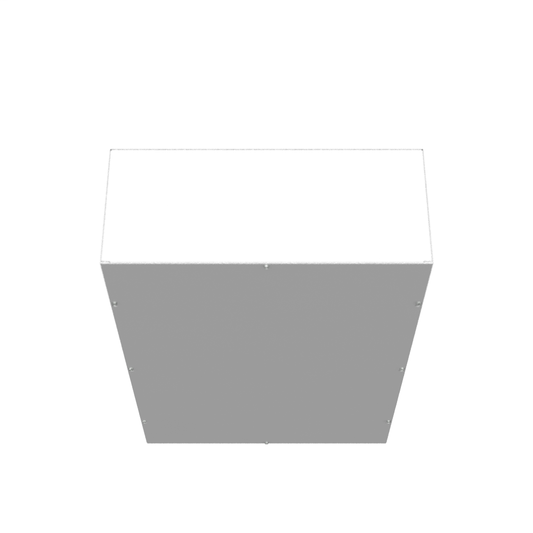 36x10x24 Screw Cover Type 1 UL Listed Steel No Knockouts ANSI 61 Gray Cover With Teardrop Slots Mounting Holes In Back